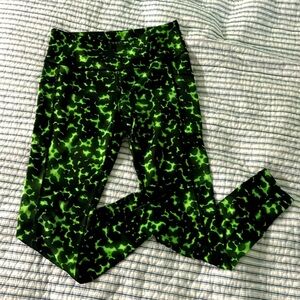 CVG Green Radioactive Leggings, Full Length